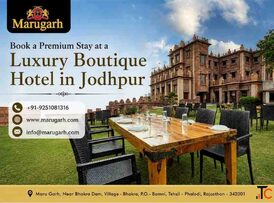 Book a Premium Stay at a Luxury Boutique Hotel in Jodhpur