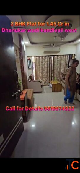 2 BHK Furnished Flat for Sale in Mahavir Nagar Kandivali West