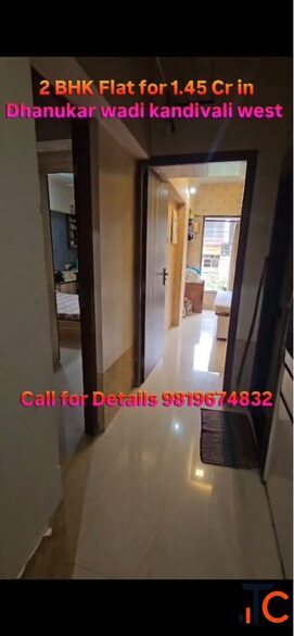 2 BHK Furnished Flat for Sale in Mahavir Nagar Kandivali West