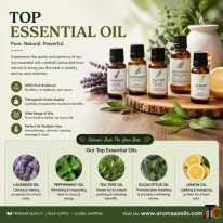 Top Essential Oil Wholesale Supplier Aromaaz Oils