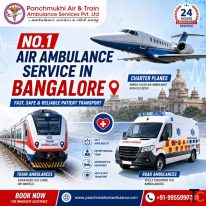Choose Panchmukhi Air Ambulance Service in Bangalore for the Quickest Possible Patient Transfer