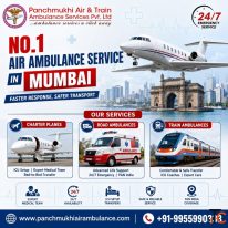 Panchmukhi Air Ambulance Service in Mumbai Provides Reliable Healthcare Transportation Services
