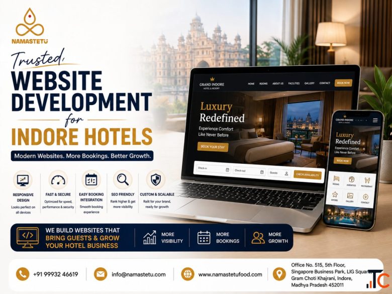 Trusted Website Development for Indore Hotels