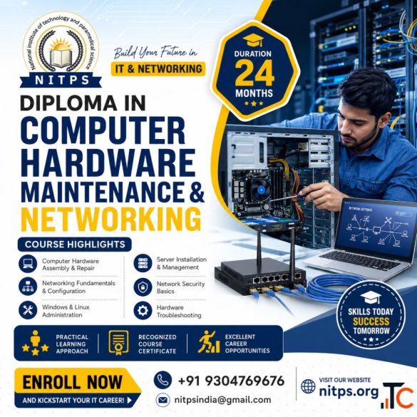 Diploma in Computer Hardware Maintenance Networking - 24 Months NITPS