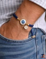 Get Inknbow Personalized Evil Eye Design Rakhi for a Protective Charm.