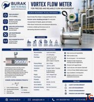 Vortex Flow Meter for Reliable Process Monitoring