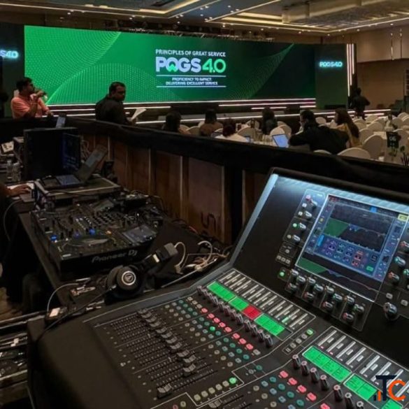 Corporate Broadcast Studio Setup and Live Event Production Services Hire4Event