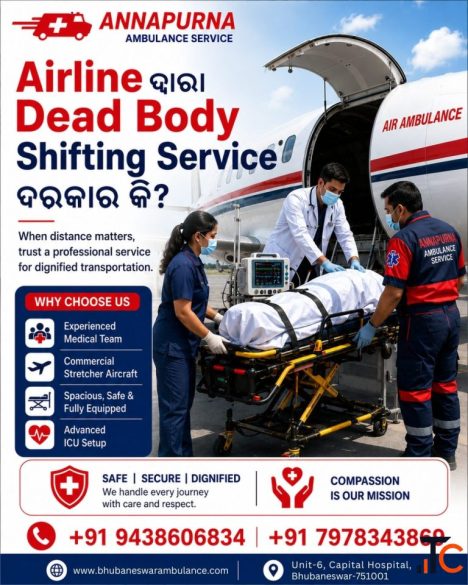 Dead Body Shifting by Airline