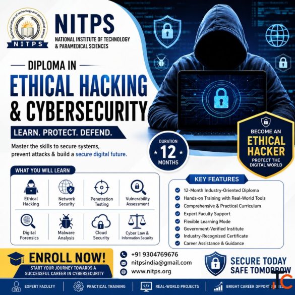 Diploma in Ethical Hacking Cybersecurity 12 Months NITPS