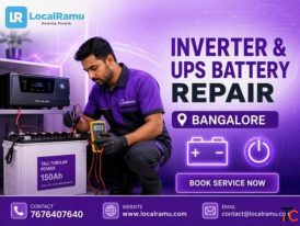 Expert Inverter and Ups Battery Repair in Bengaluru with LocalRamu