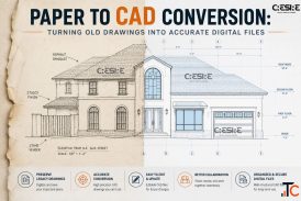 Paper to CAD Conversion Turning Old Drawings into Accurate Digital Files