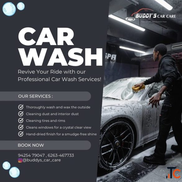 Give Your Car Thorough Car Wash Service at Buddy's Car Care