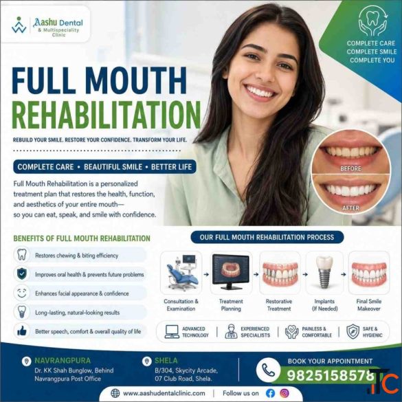 Full Mouth Rehabilitation in Ahmadabad DR. Manish Shah