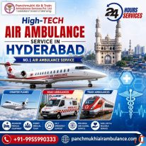 Panchmukhi Hi Tech Air Ambulance in Hyderabad- Advanced ICU Support