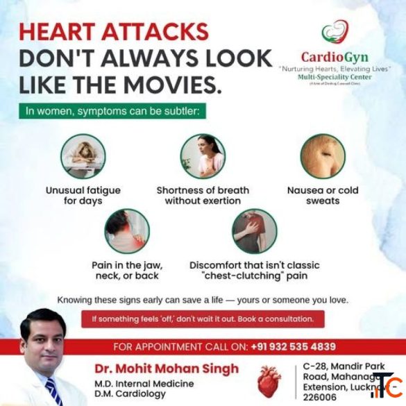 Heart Attacks Don't Always Look Like the Movies