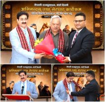 Dr. Sandeep Marwah Honoured at Embassy of Nepal for Strengthening India-Nepal Cultural Relations