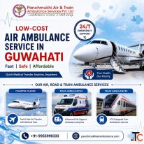 Panchmukhi Air Ambulance in Guwahati Is Available 247 with Its Premier Service
