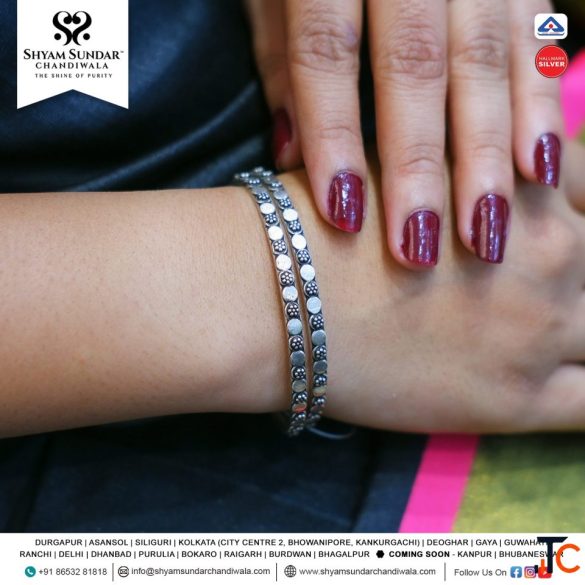 Silver Bangles Best Silver Showroom in Kankurgachi Premium Collections
