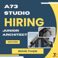 Junior Architect Vacancy at A73 Studio Fresher to 1 Year Experience