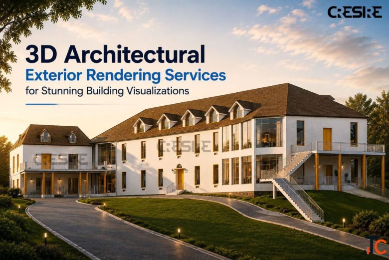 3D Architectural Exterior Rendering Services for Stunning Building Visualizations