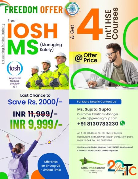 Advance Your Safety Career with IOSH Managing Safely in Ahmedabad