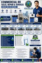 Commercial RO Repair and Sales Services Near Me in Noida