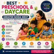Best Daycare Playschool in Greater Noida West Thames Valley Global