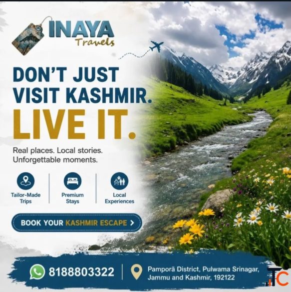 Professional Kashmir Tour Operator INAYA TRAVELS