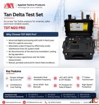 Capacitance and Dissipation Factor Tan-Delta Test Set - ATPL Online