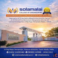 Step Into a Stronger Career Path at Solamalai College of Engineering