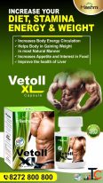 Hashmi Vetoll XL Capsule Men's Muscle Weight Gain Support 20 Capsules