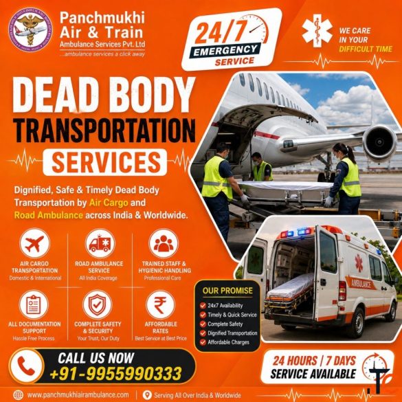 Panchmukhi Corpse Transfer Service in Ranchi- convenient and compassionate final journey