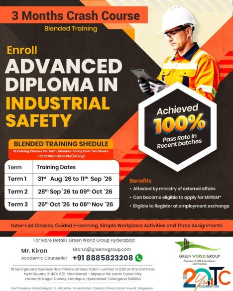 Advance Your Safety Career with the ADIS Course in Hyderabad