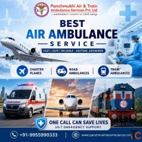 Trust the authenticity of evacuation missions arranged by Panchmukhi Air Ambulance in Patna