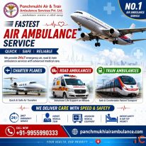 Panchmukhi Air Ambulance in Delhi operates with state-of-the-art facilities