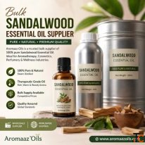 Bulk Sandalwood Essential Oil Supplier Aromaaz Oils