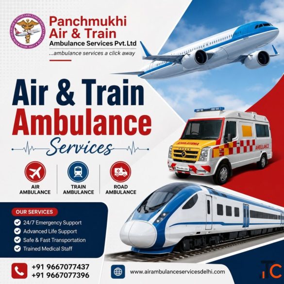 Panchmukhi Hi Tech Train Ambulance in Ranchi- Comfortable Health Journey as per your convenience
