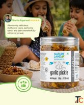 Buy Organic Garlic Pickle Online - Homemade Taste