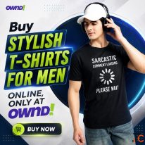 Shop Stylish T-Shirts For Men Now Live At OWND