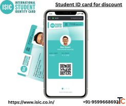 Student ID card for discount