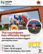 Meet Maple Pets International at IIPTF 2026 - New Delhi
