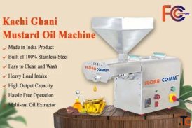 Flora Kachi Ghani Mustard Oil Machine - Cold Press Oil Extraction