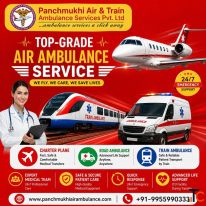 Panchmukhi Air Ambulance in Guwahati - Your Healthcare Journey Matters