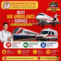 Panchmukhi Air Ambulance in Kolkata - Prioritize Hygiene and Safety