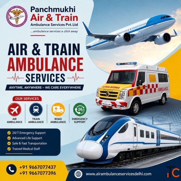 Panchmukhi Train Ambulance Patna to Mumbai- Journey with Medical Excellence