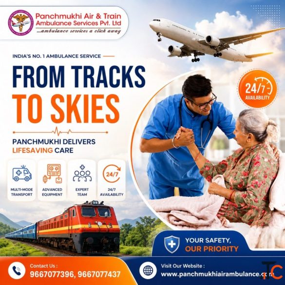 Panchmukhi Train Ambulance in Delhi- Trusted Care across Distances