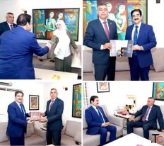 Ambassador of Palestine Visits AAFT to Explore Creative Education and Strengthen Cultural Cooperatio