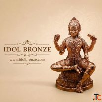 Balambika Bronze Idol - Traditional Divine Craftsmanship