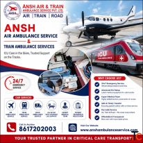 Ansh Air Ambulance Services in Ranchi - Complete Bed-to-Bed Patient Transfer