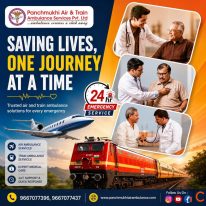 Panchmukhi Train Ambulance in Guwahati- Safe and Reliable Medical Transfers
